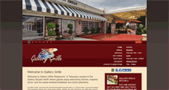 Desktop Screenshot of gallerygrille.com